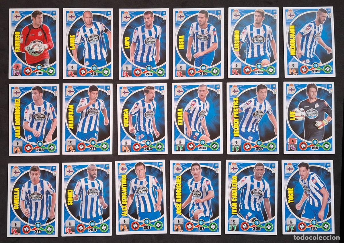 Football Stickers: Deportivo Adrenalyn XL 2014-2015 14-15
