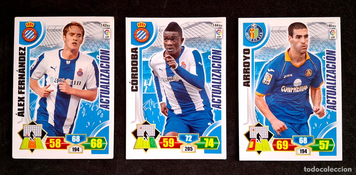 Football Stickers: 3 cards Actualizaci&oacute;n Espa&ntilde;ol Adrenalyn XL 2013-2014 13-14