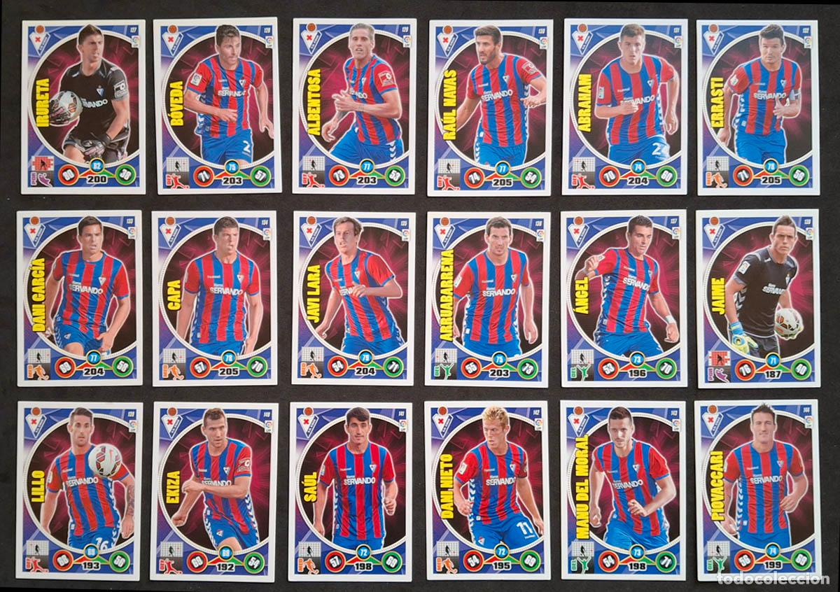 Football Stickers: Eibar Adrenalyn XL 2014-2015 14-15