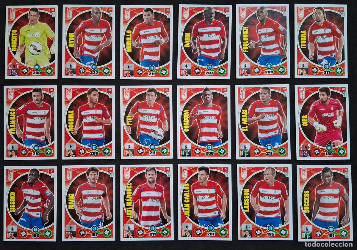 Football Stickers: Granada Adrenalyn XL 2014-2015 14-15