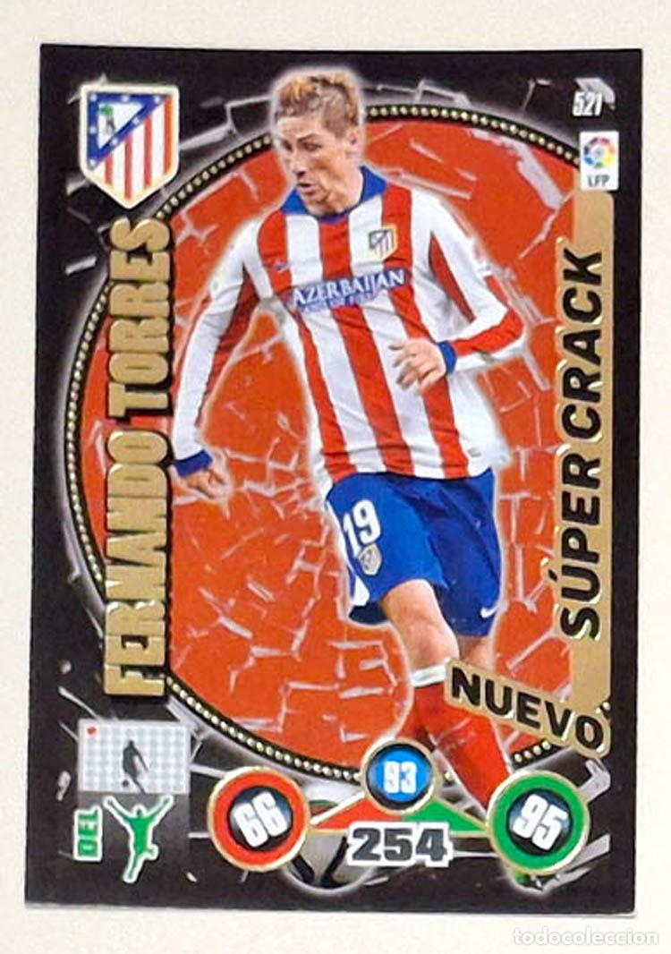 Cromos de f&uacute;tbol: 521 Nuevo Super Crack Fernando Torres - At. Madrid Adrenalyn XL 2014-2015 14-15