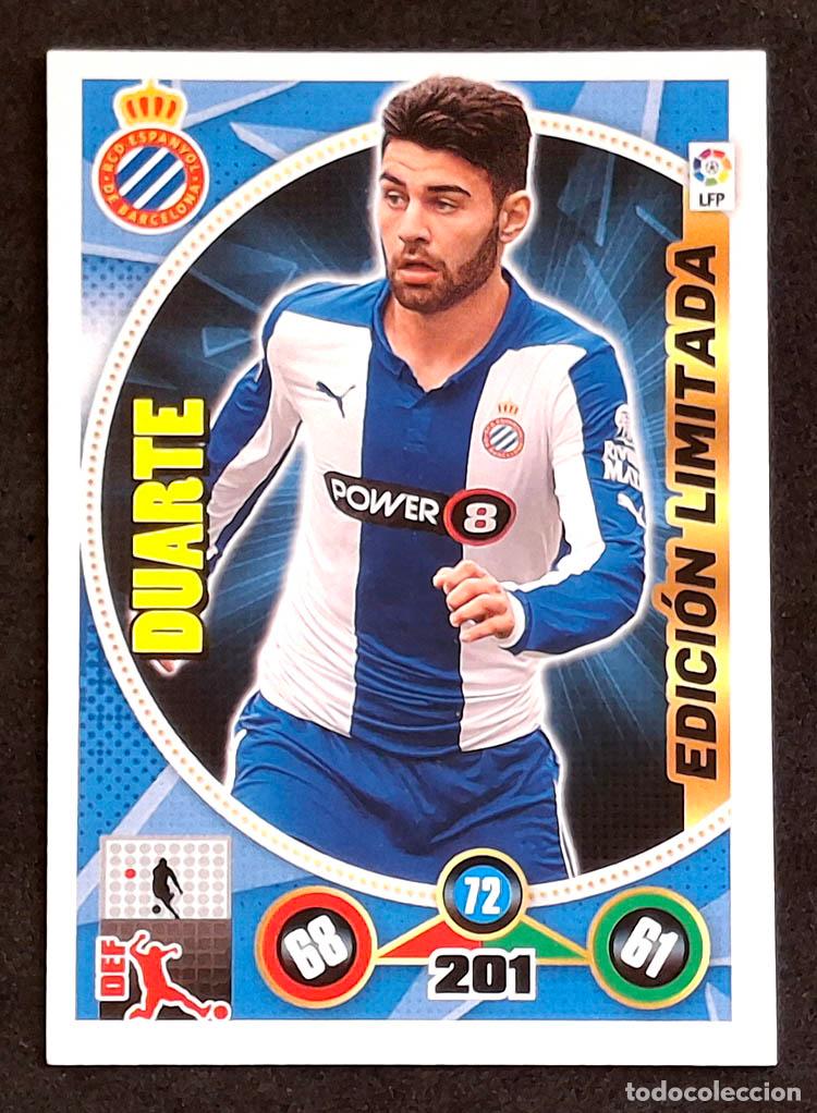 Cromos de Futebol: Edici&oacute;n Limitada Duarte - R.C.D. Espanyol Adrenalyn XL 2014-2015 14-15