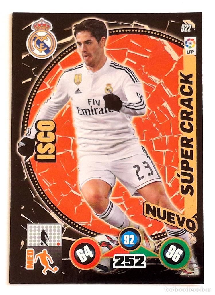 Cromos de f&uacute;tbol: 522 Nuevo Super Crack Isco - R. Madrid Adrenalyn XL 2014-2015 14-15