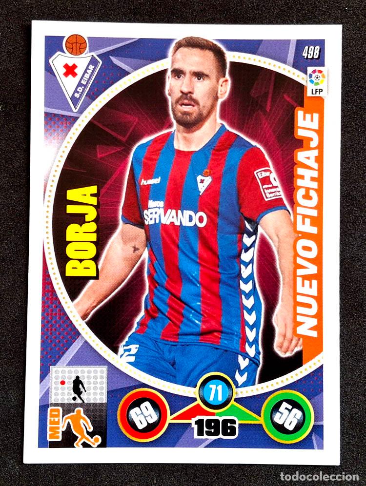 Cromos de f&uacute;tbol: 498 Borja Nuevo Fichaje Eibar Adrenalyn XL 2014-2015 14-15