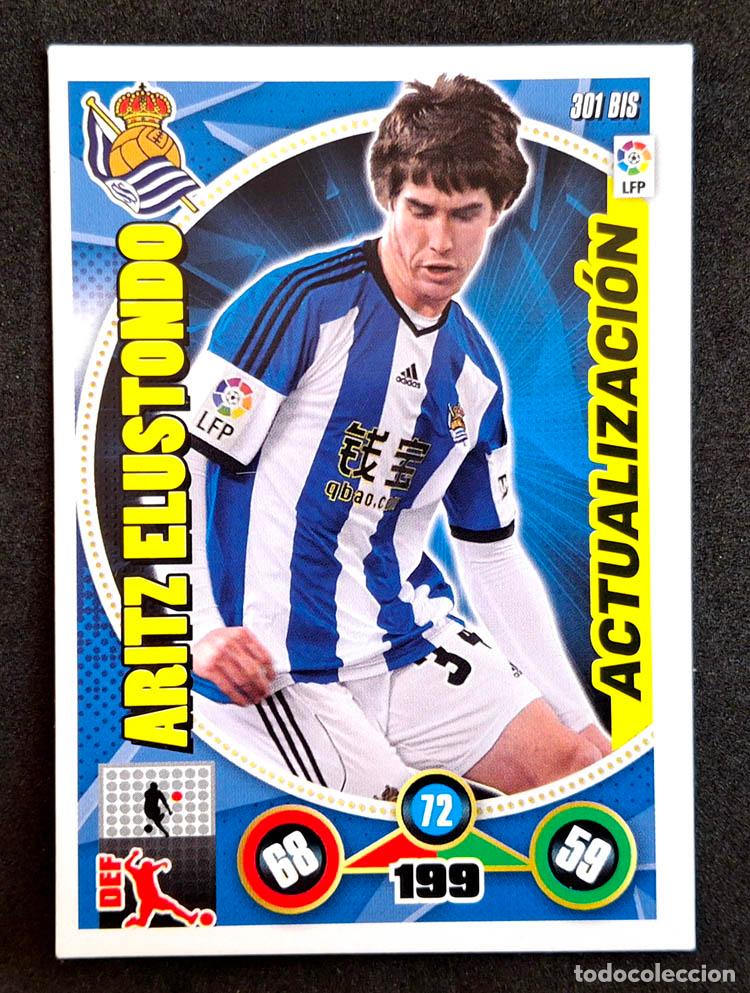Cromos de f&uacute;tbol: 301 Bis Aritz Elustondo Actualizaci&oacute;n Real Sociedad Adrenalyn XL 2014-2015 14-15