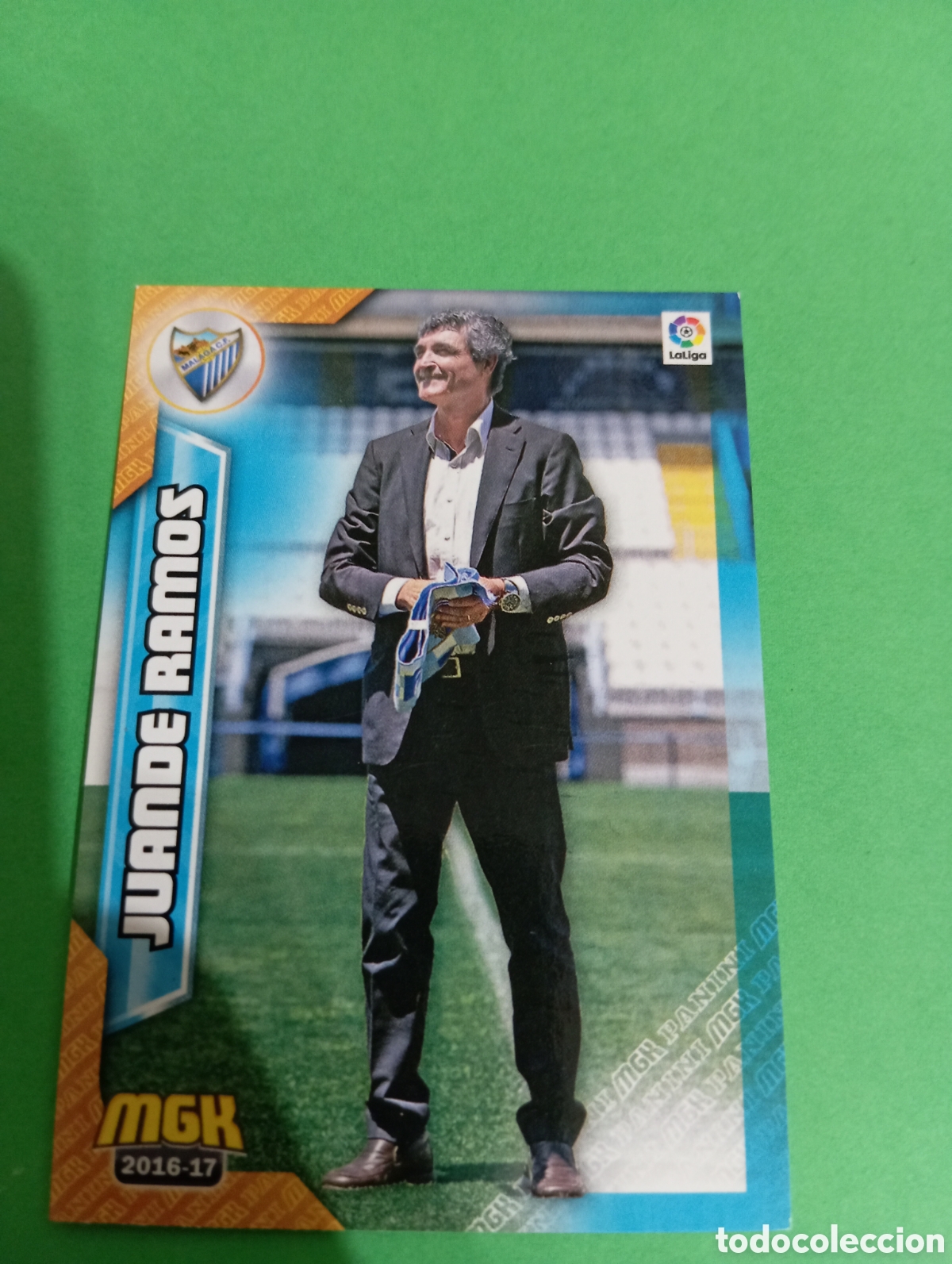 Cromos de f&uacute;tbol: Juande Ramos M&aacute;laga n&deg;353 / PANINI MEGACRACKS 2016/2017