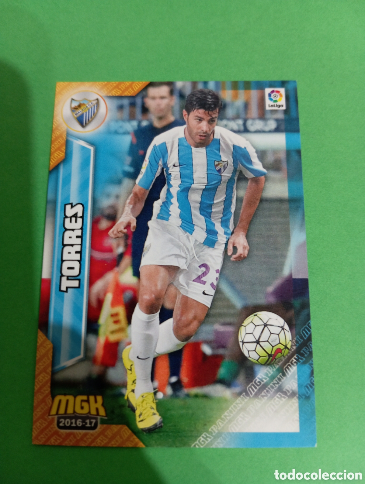 Cromos de f&uacute;tbol: Torres M&aacute;laga n&deg;359 / PANINI MEGACRACKS 2016/2017