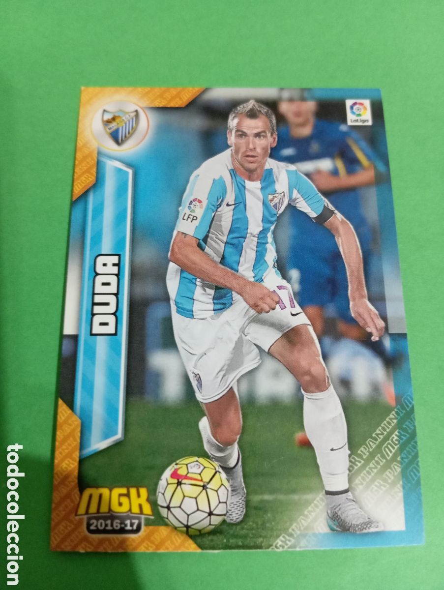 Cromos de f&uacute;tbol: Duda M&aacute;laga n&deg;367 / PANINI MEGACRACKS 2016/2017