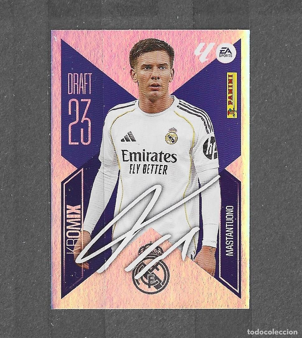Cromos de f&uacute;tbol: Liga este 26/27 - Mastantuono - N&deg; K16 - Real Madrid - Kromix