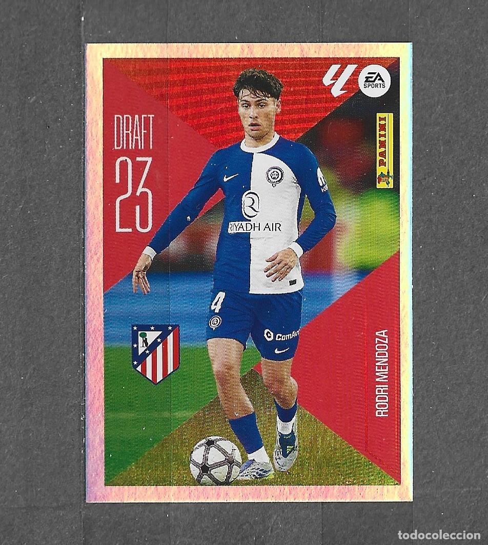 Cromos de f&uacute;tbol: Liga este 26/27 - Rodri Mendoza - N&deg; 21 - Atl&eacute;tico de Madrid - Draft 23