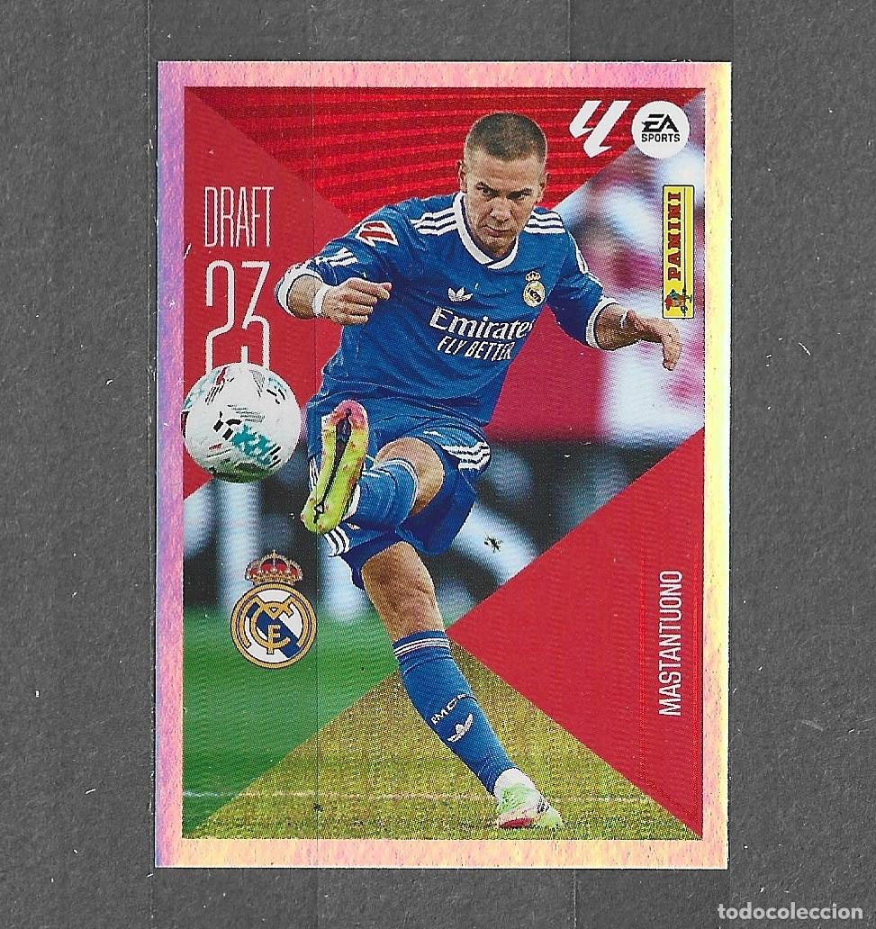 Cromos de f&uacute;tbol: Liga este 26/27 - Mastantuono - N&deg; 16 - Real Madrid - Draft 23