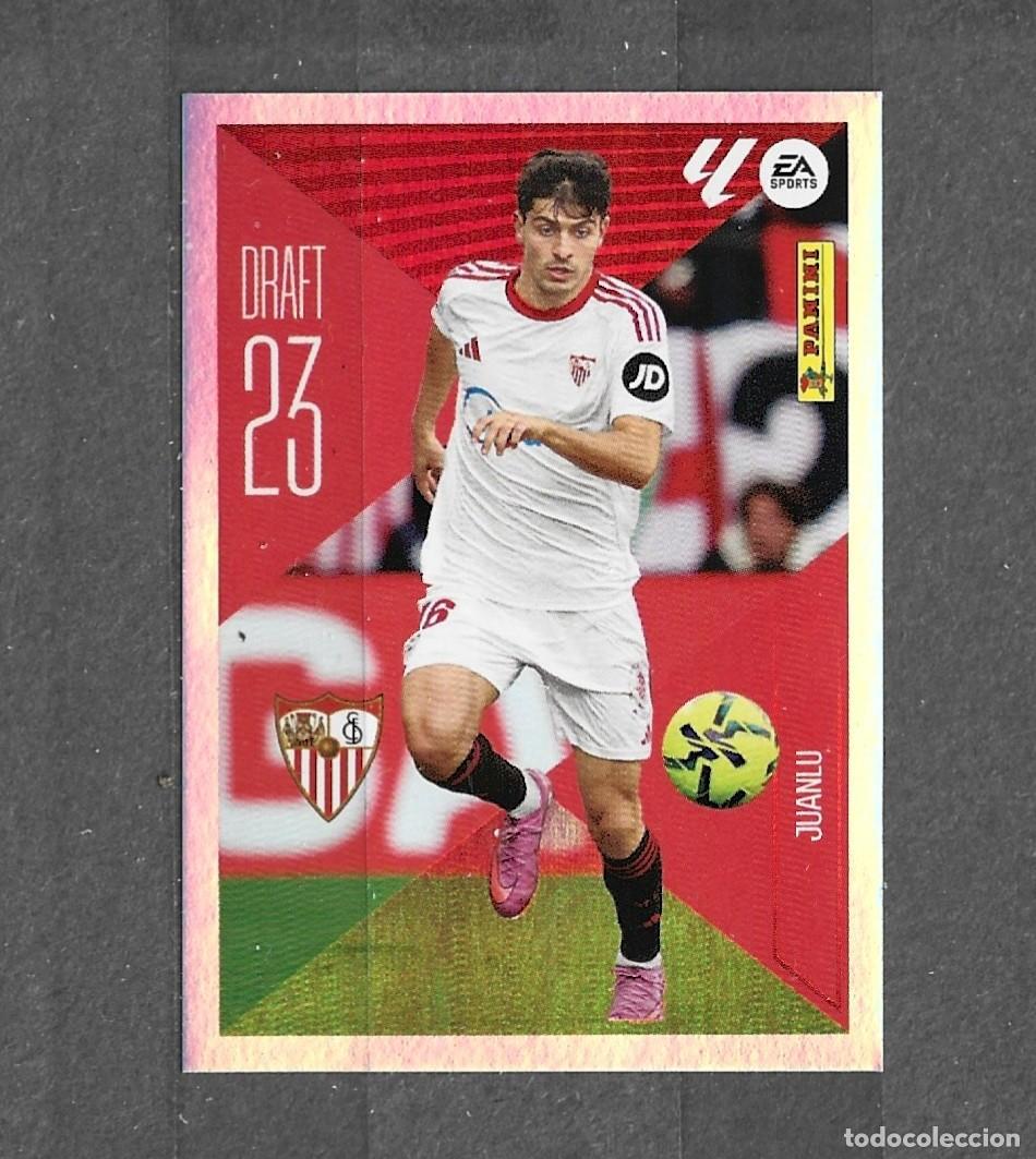 Cromos de f&uacute;tbol: Liga este 26/27 - Juanlu - N&deg; 14 - Sevilla FC - Draft 23