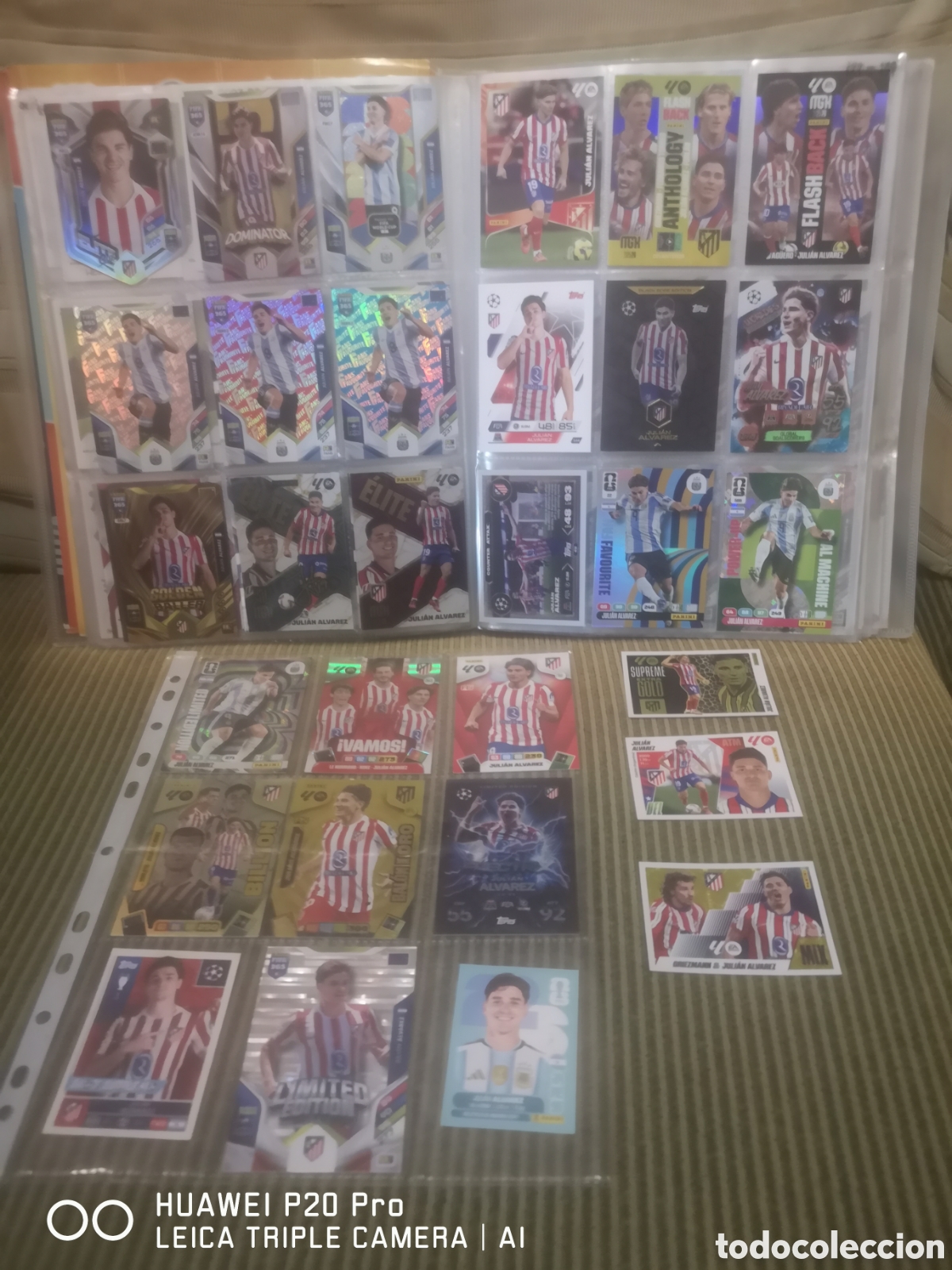 Cromos de f&uacute;tbol: JULIAN ALVAREZ 2025 26 ATLETICO DE MADRID / ARGENTINA - LOTE 30