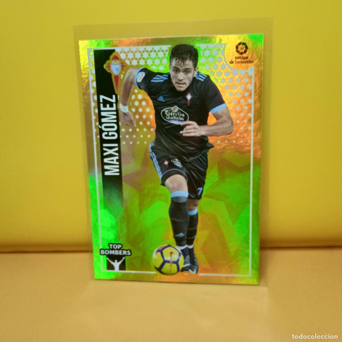 Cromos de f&uacute;tbol: EDICIONES ESTE 2018 2019 18 19 (TOP BOMBERS) 14 CELTA DE VIGO MAXI G&Oacute;MEZ