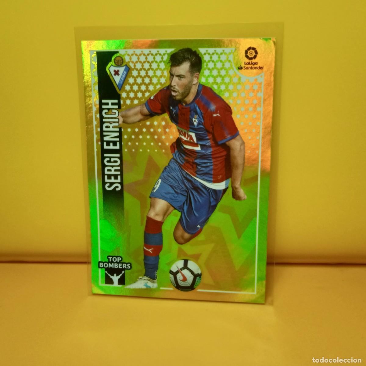 Fu&szlig;ball-Sticker: EDICIONES ESTE 2018 2019 18 19 (TOP BOMBERS) 22 SD EIBAR SERGI ENRICH