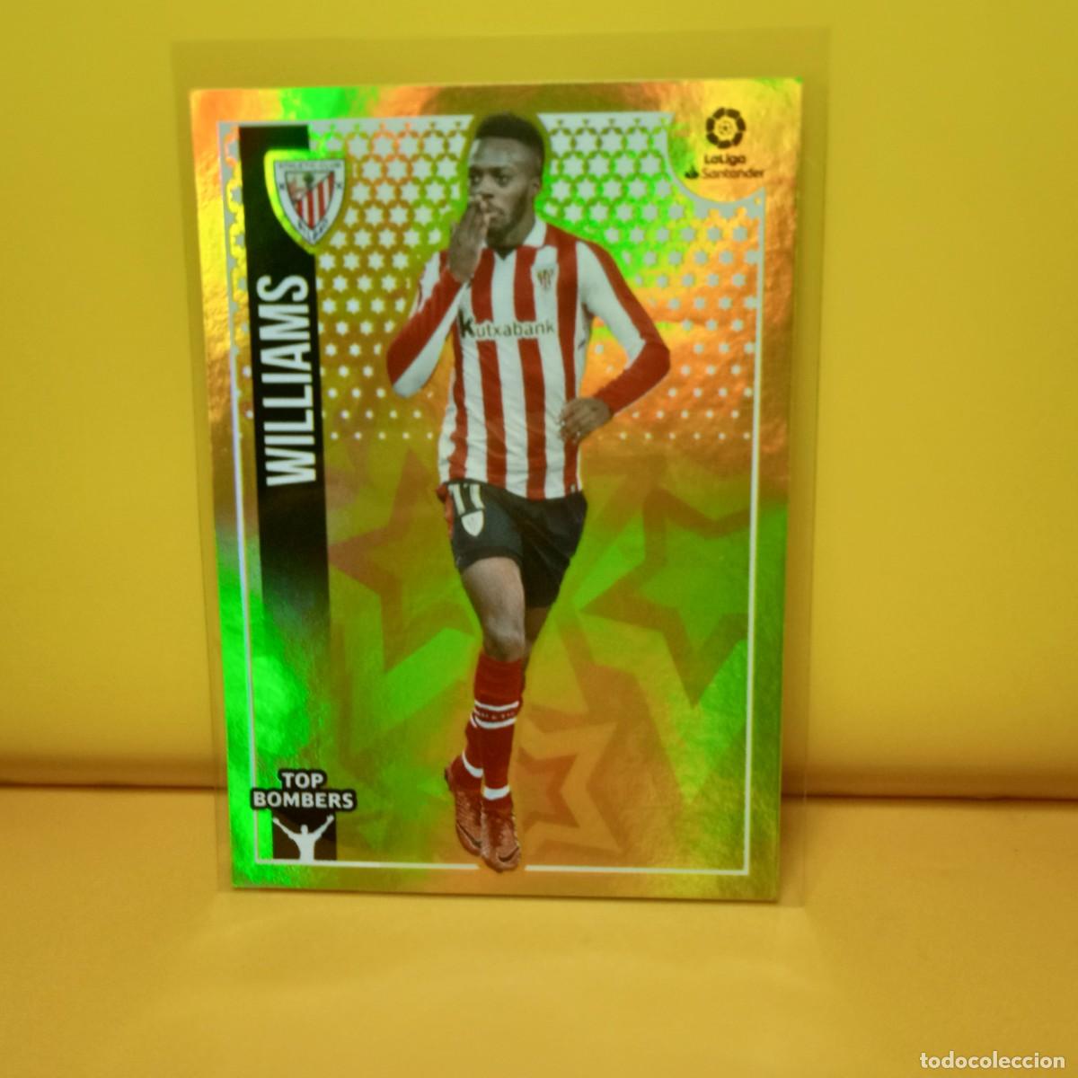 Fu&szlig;ball-Sticker: EDICIONES ESTE 2018 2019 18 19 (TOP BOMBERS) 25 ATHLETIC DE BILBAO WILLIAMS