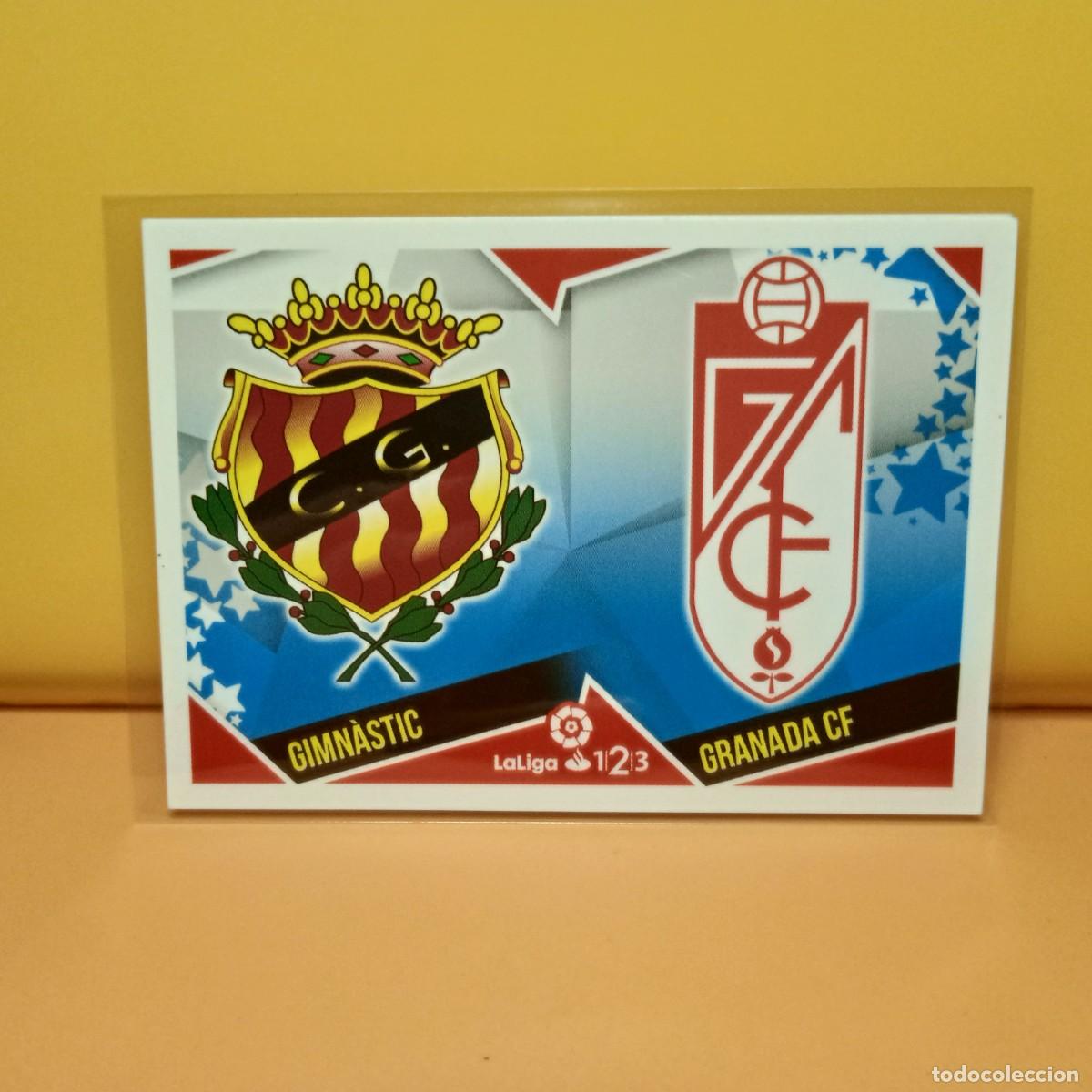 Fu&szlig;ball-Sticker: EDICIONES ESTE 2018 2019 18 19 (LIGA 1.2,3) ESCUDOS 5 GIMN&Aacute;STIC, GRANADA C.F