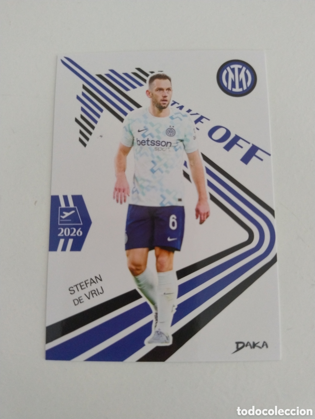 Cromos de f&uacute;tbol: CW 9 - De Vrij - Inter de Mil&aacute;n - Daka 2026