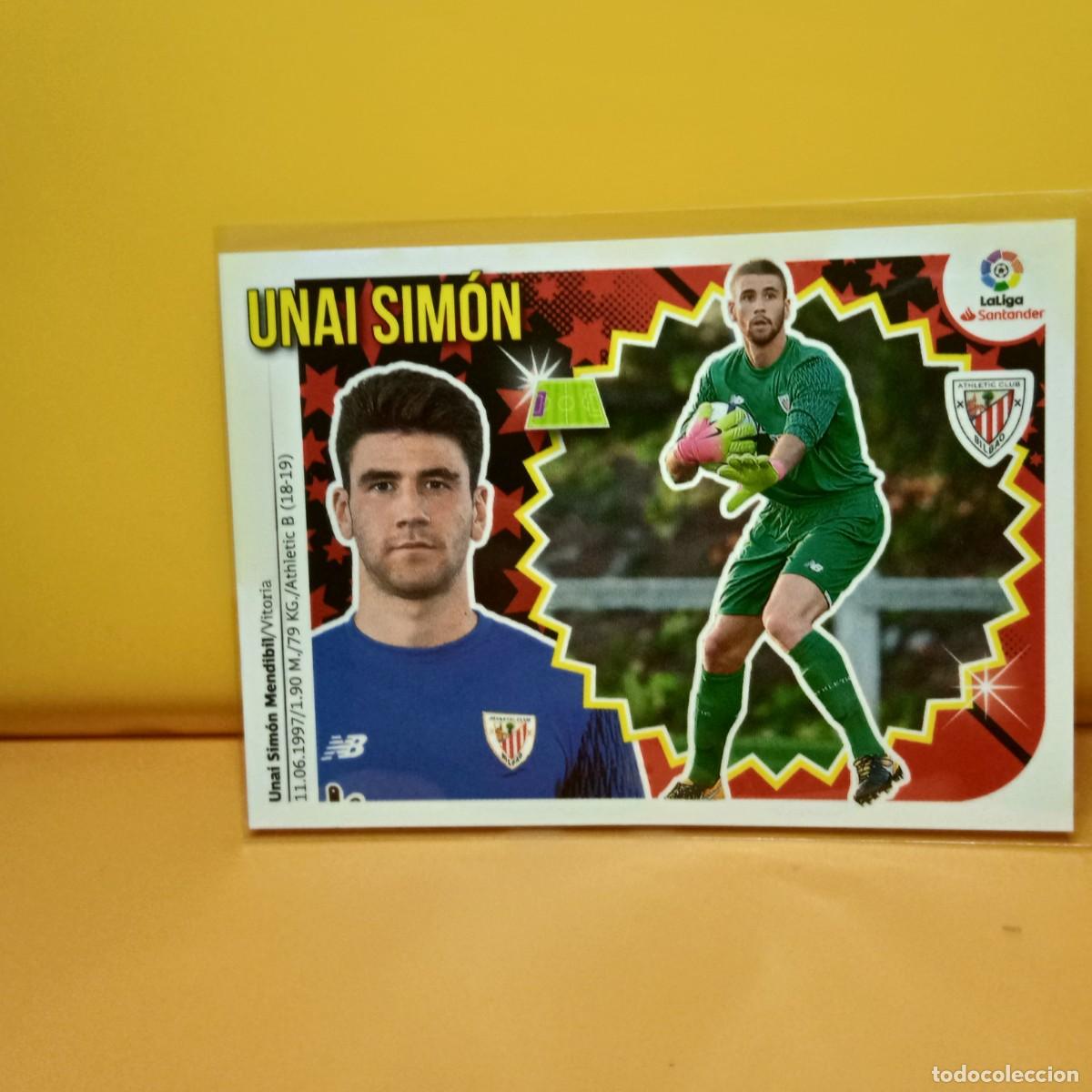 Cromos de f&uacute;tbol: EDICIONES ESTE 2018 2019 18 19 (COLOCA) ATHLETIC DE BILBAO UNAI SIM&Oacute;N 2 BIS (5&ordf; EDICI&Oacute;N)