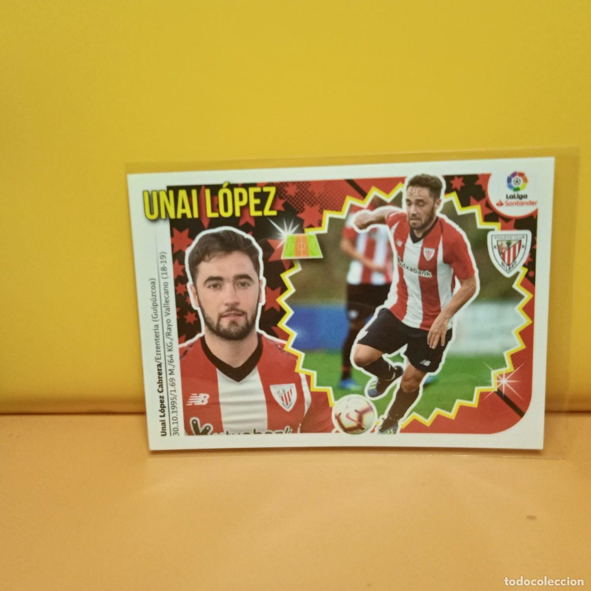 Cromos de f&uacute;tbol: EDICIONES ESTE 2018 2019 18 19 (COLOCA) ATHLETIC DE BILBAO UNAI L&Oacute;PEZ 10 BIS (4&ordf; EDICI&Oacute;N)