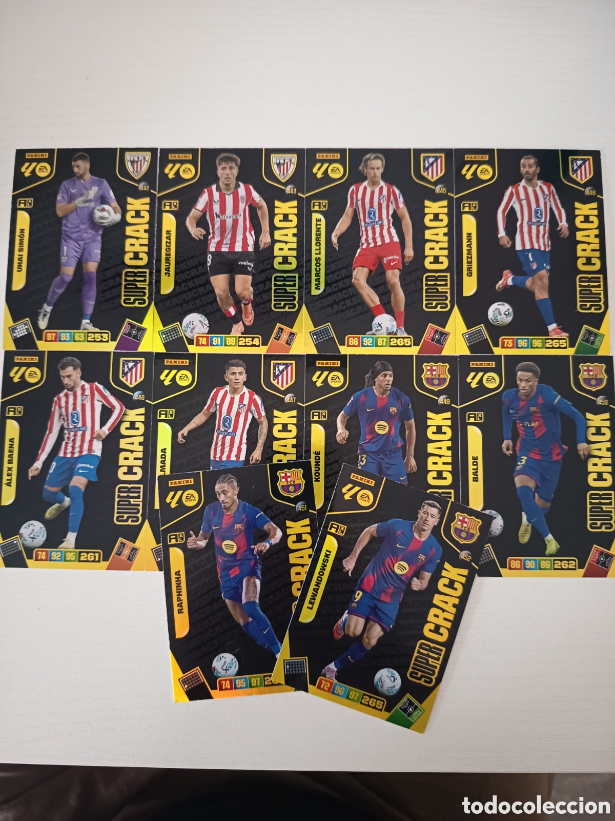 Cromos de f&uacute;tbol: Lote super crack adrenalyn xl 2025-2026