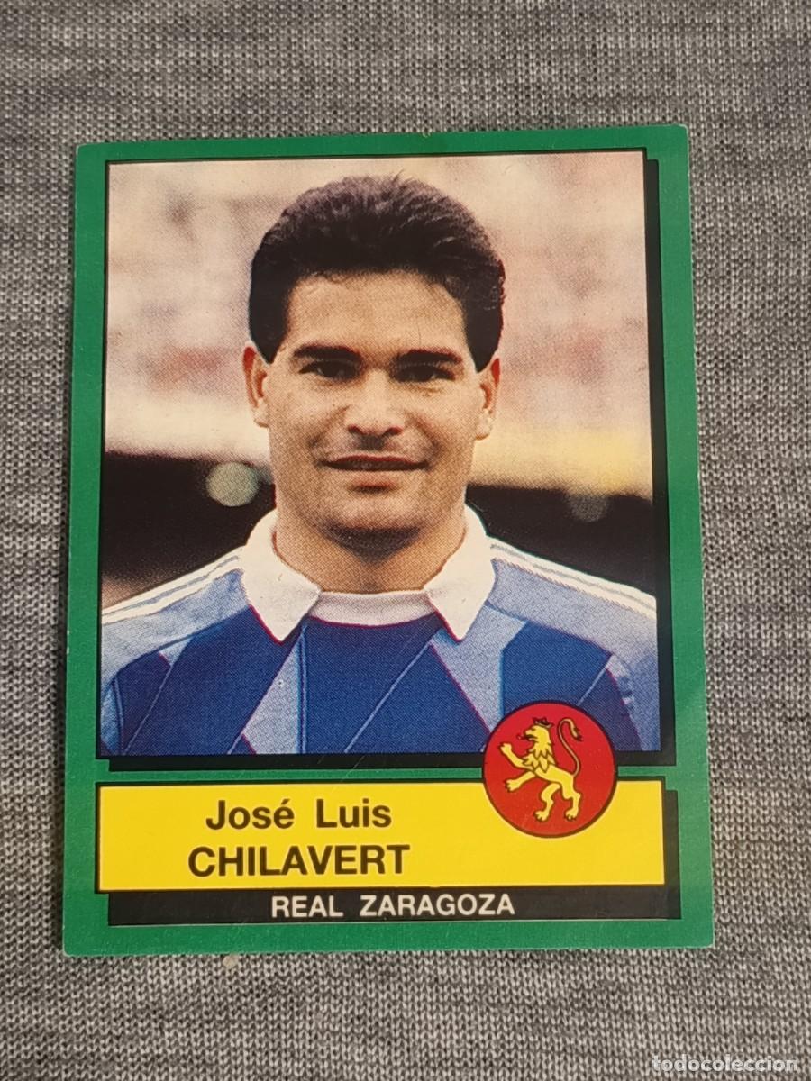 Cromos de f&uacute;tbol: F&uacute;tbol 90 panini CHILAVERT N&deg;346 ZARAGOZA nunca pegado