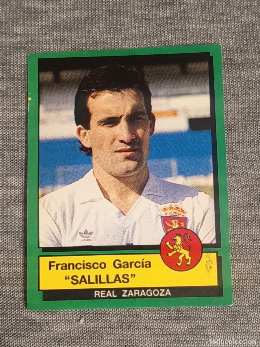 Figurine di Calcio: F&uacute;tbol 90 panini SALILLAS N&deg;359 ZARAGOZA nunca pegado