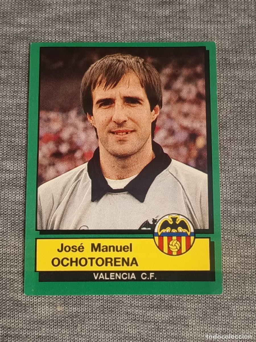Cromos de f&uacute;tbol: F&uacute;tbol 90 panini OCHOTORRENA N&deg;310 VALENCIA nunca pegado