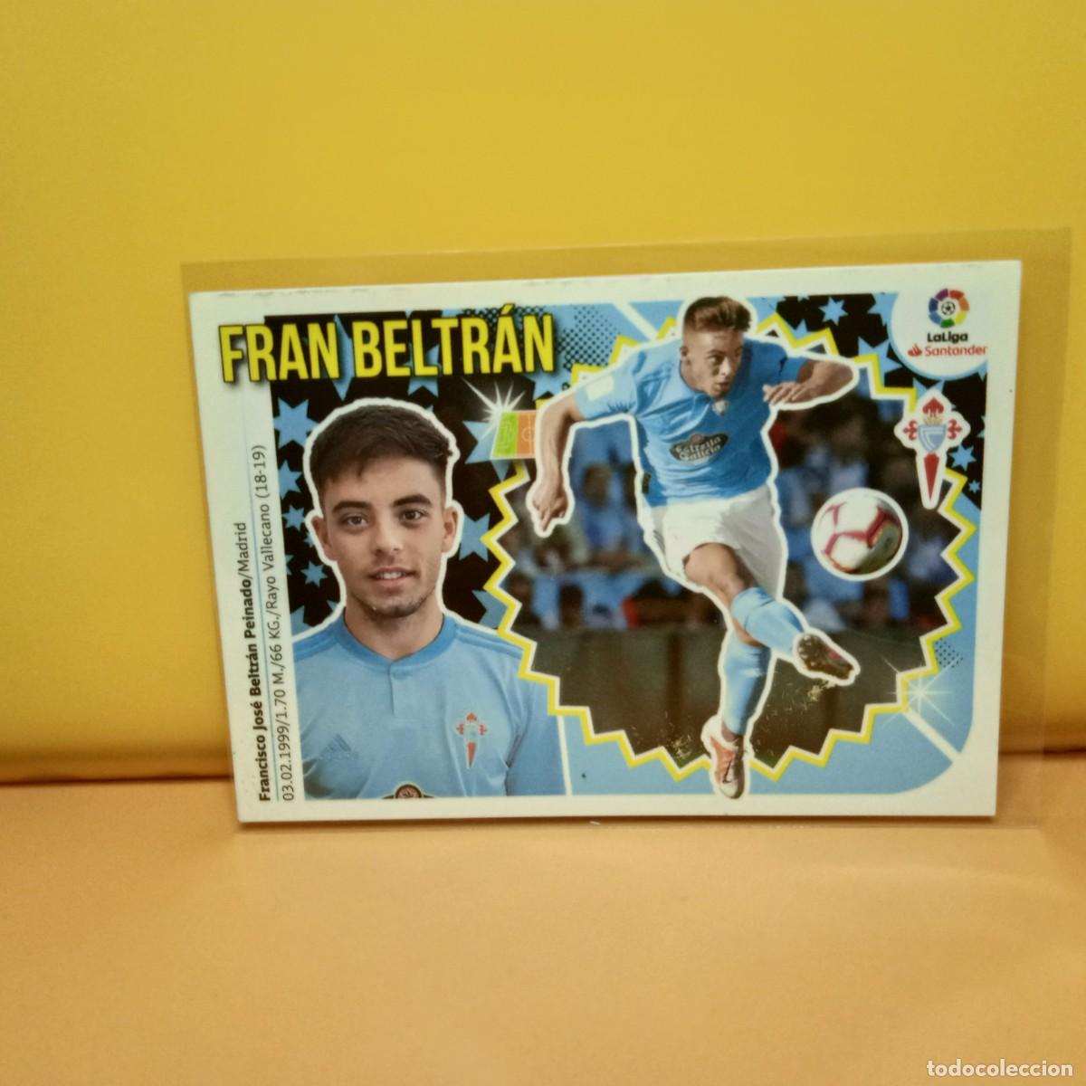 Cromos de f&uacute;tbol: EDICIONES ESTE 2018 2019 18 19 (COLOCA) CELTA DE VIGO FRAN BELTRAN 11 BIS (4&ordf; EDICI&Oacute;N )