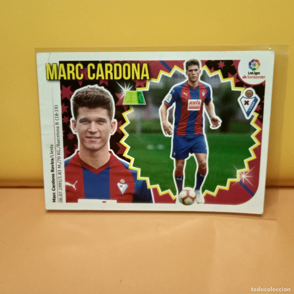Cromos de f&uacute;tbol: EDICIONES ESTE 2018 2019 18 19 (COLOCA) SD EIBAR MARC CARDONA 15 BIS (4&ordf; EDICI&Oacute;N)