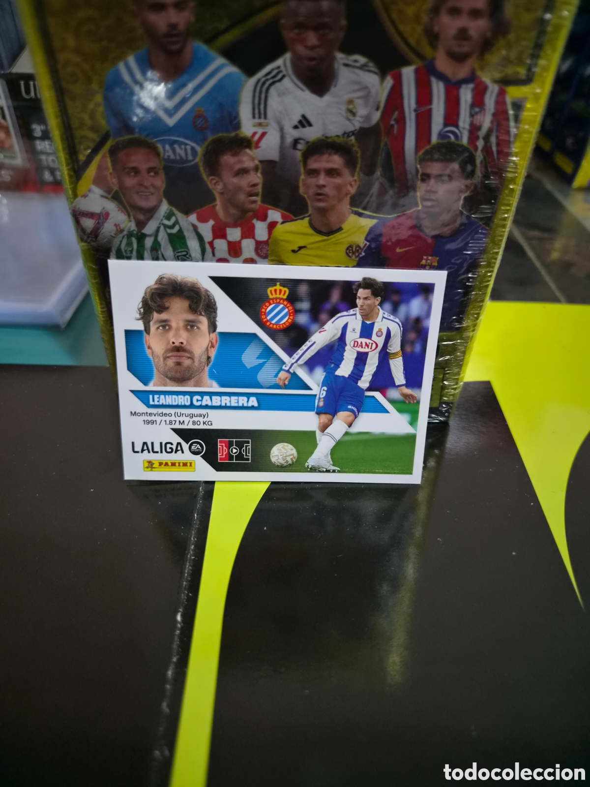 Cromos de Futebol: N&deg;8 Espanyol Cabrera Liga Este 26/27