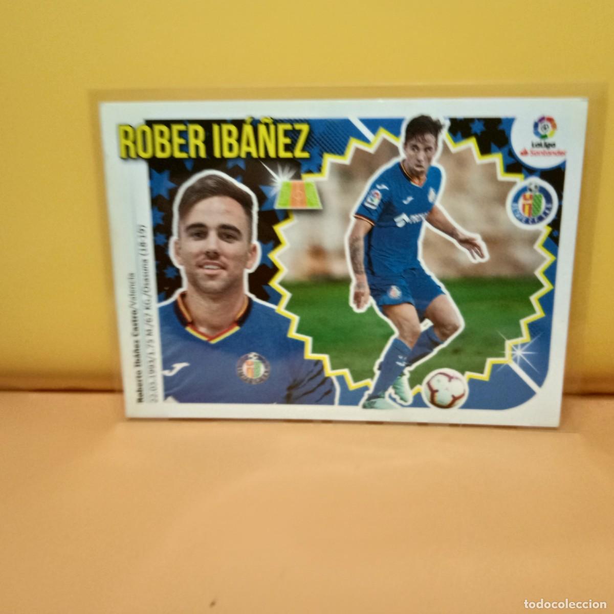 Cromos de Futebol: EDICIONES ESTE 2018 2019 18 19 (COLOCA) GETAFE CF ROBER IBA&Ntilde;EZ 9 BIS (4&ordf; EDICI&Oacute;N )