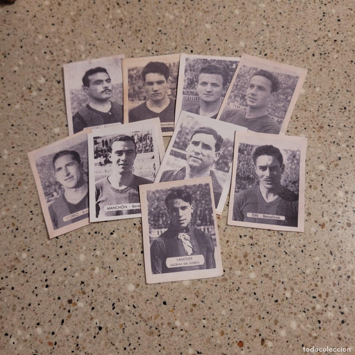 Cromos de Futebol: LOTE 10CROMOS DEL BARCELONA RUIZ ROMERO 1950-51 . LEER COMENTARIOS