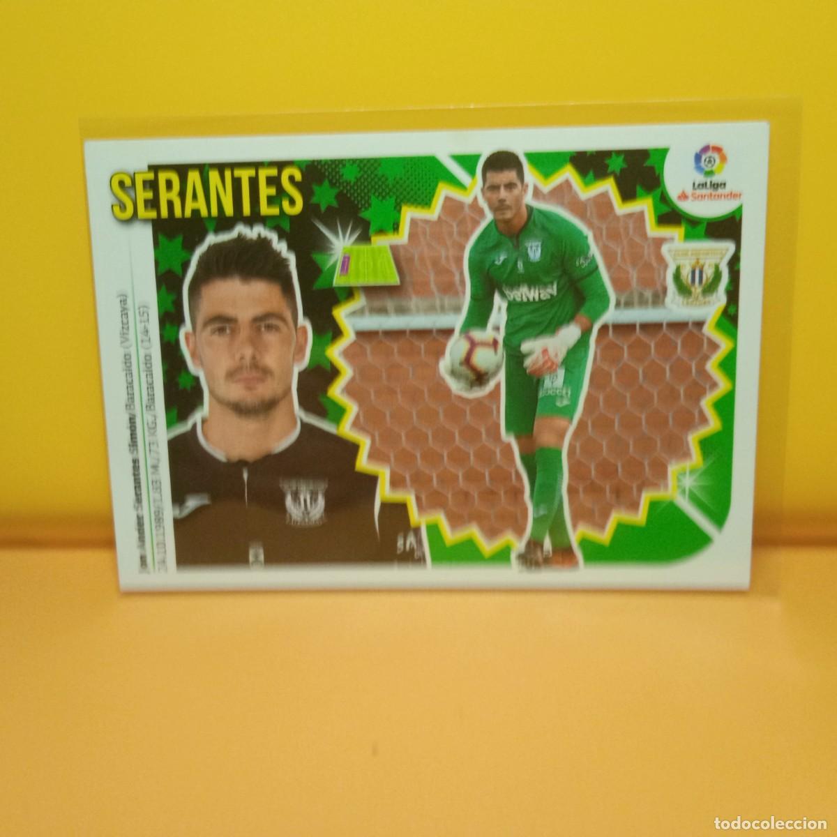 Cromos de f&uacute;tbol: EDICIONES ESTE 2018 2019 18 19 (COLOCA) CD LEGANES SERANTES 2 BIS (2&ordf; EDICI&Oacute;N )