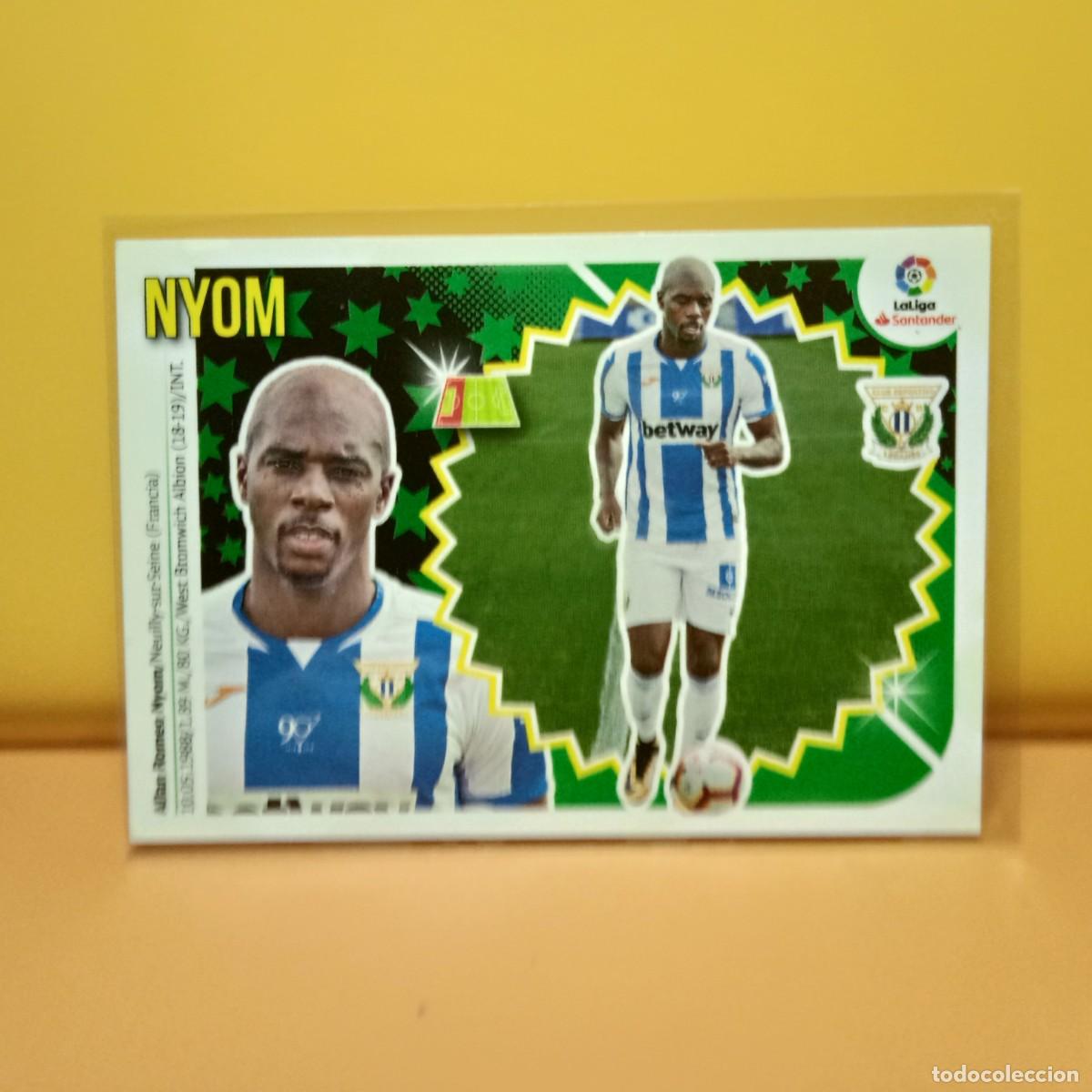 Cromos de f&uacute;tbol: EDICIONES ESTE 2018 2019 18 19 (COLOCA) CD LEGANES NYOM 3 BIS (4&ordf; EDICI&Oacute;N )