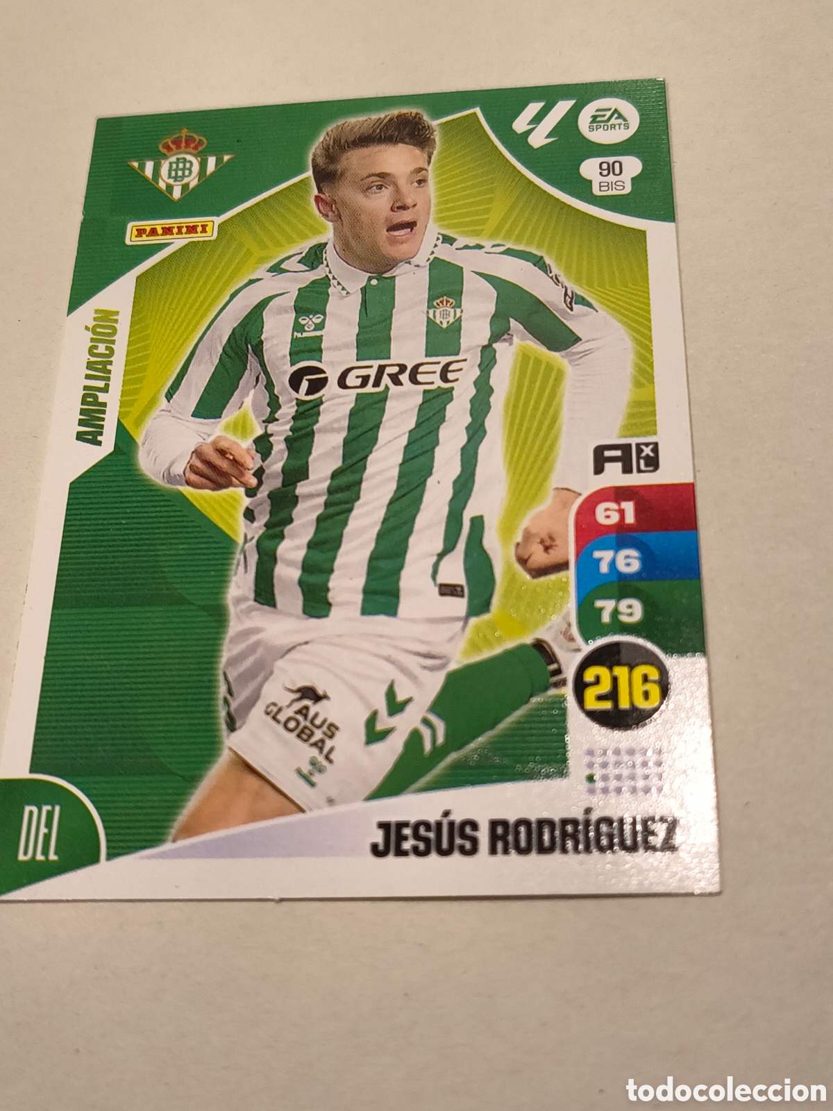 Cromos de Futebol: ADRENALYN XL 2024-25 CROMO 90 BIS, JESUS RODRIGUEZ, BETIS