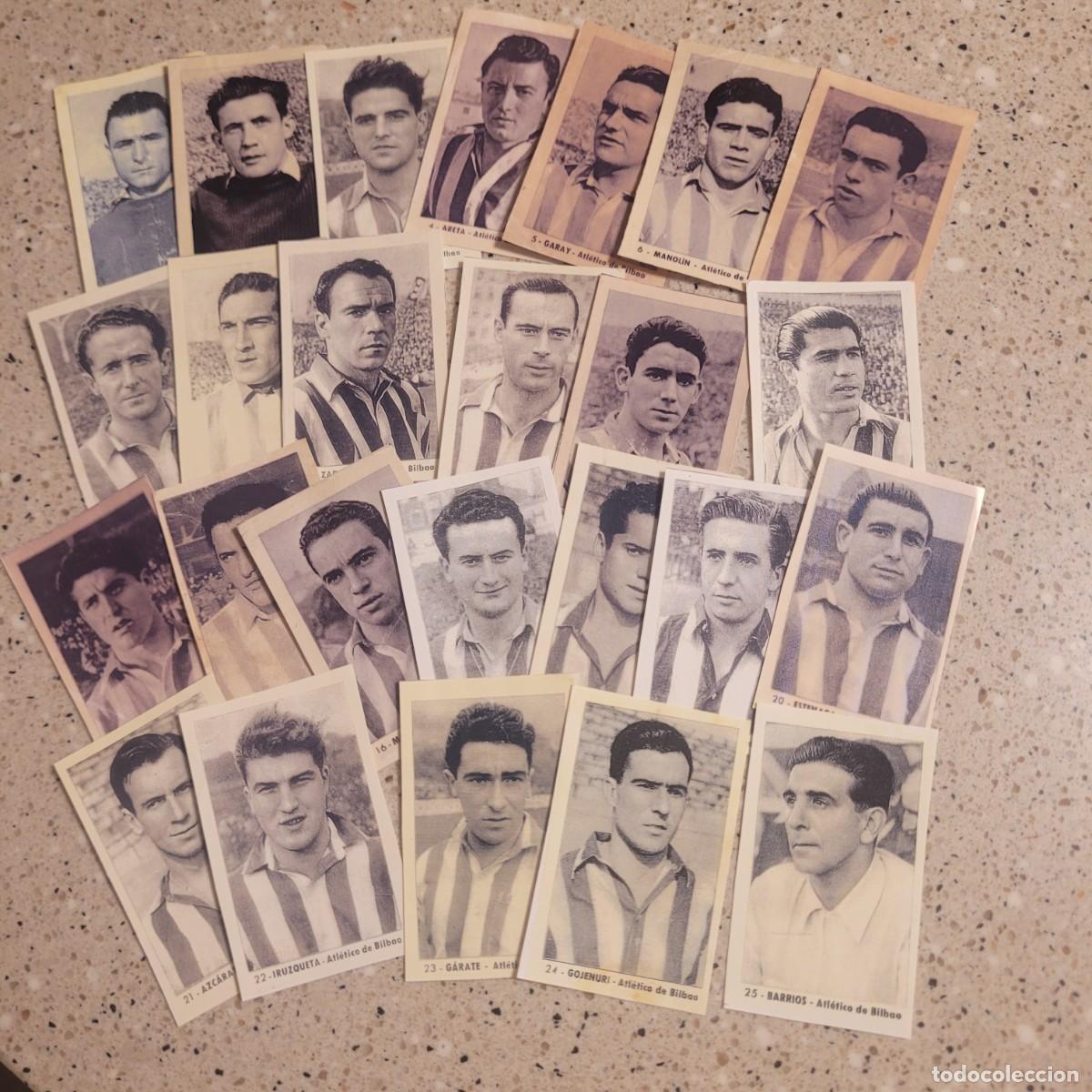 Figurine di Calcio: EQUIPO COMPLETO DEL AT.BILBAO DE RUIZ ROMERO 1952. LEER COMENTARIOS