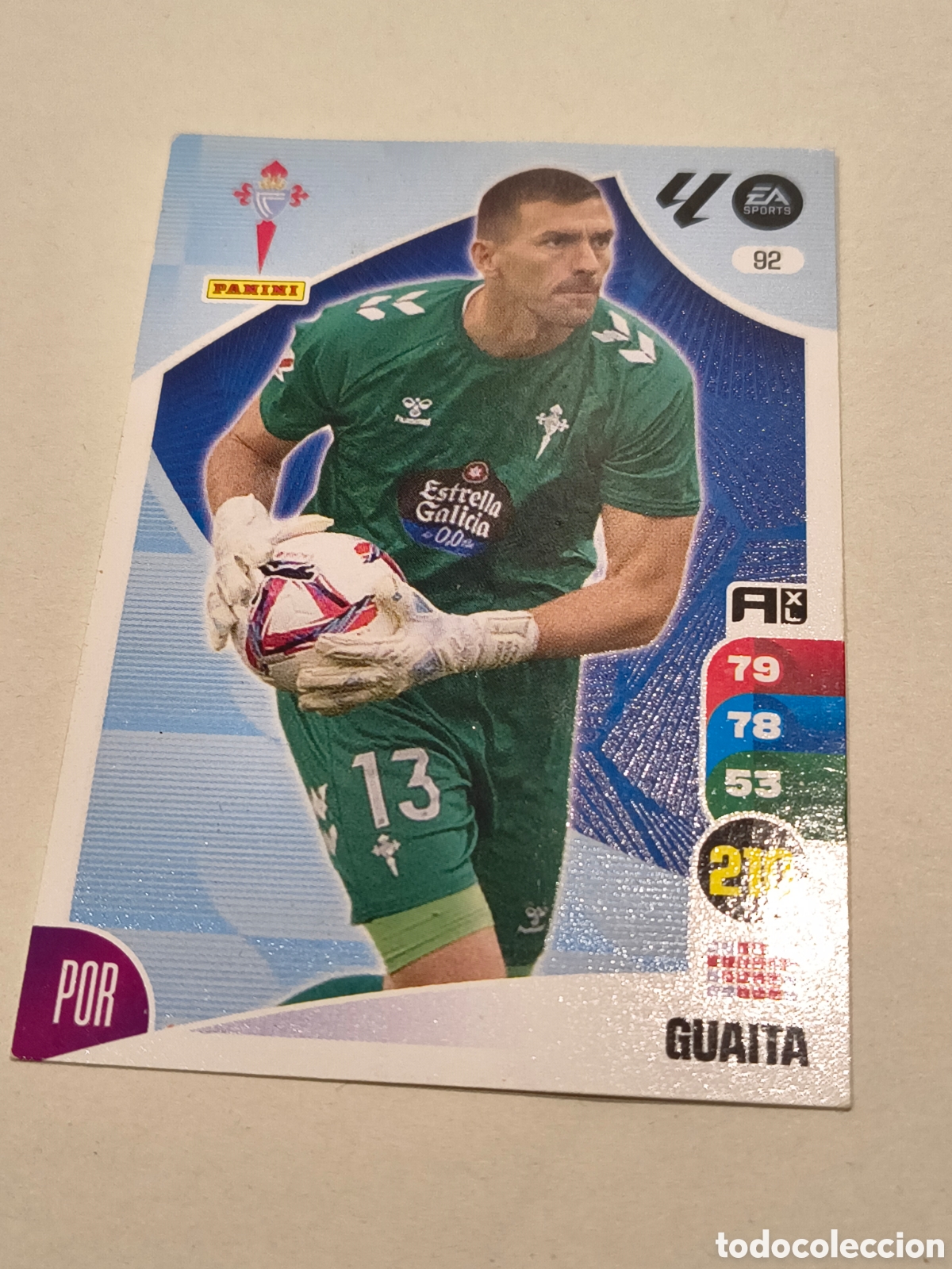 Cromos de Futebol: ADRENALYN XL 2024-25 CROMO 92, GUAITA, CELTA
