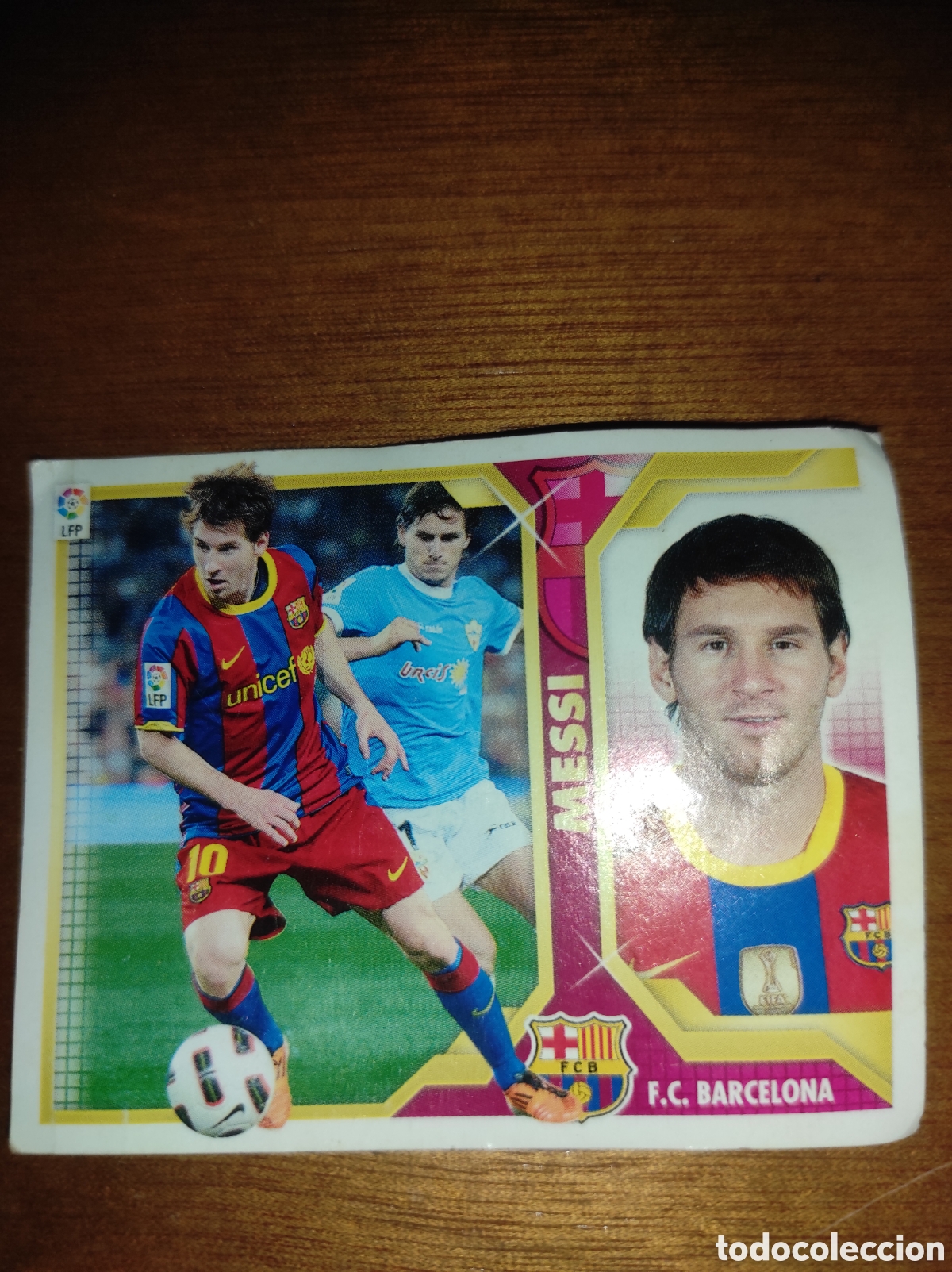 Cromos de Futebol: Cromo de Messi La Liga 2011-2012