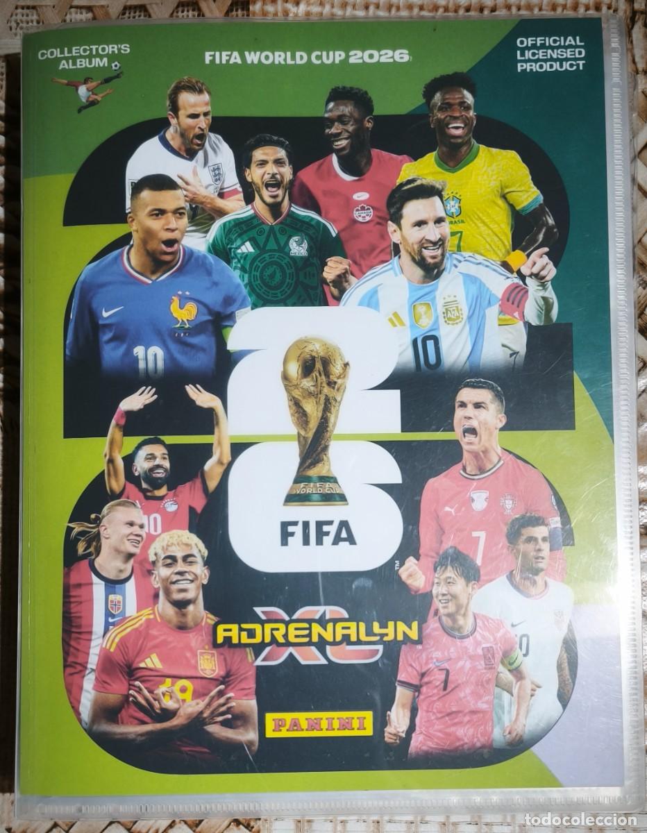 Cromos de f&uacute;tbol: Colecci&oacute;n cartas Adrenalyn XL 2026