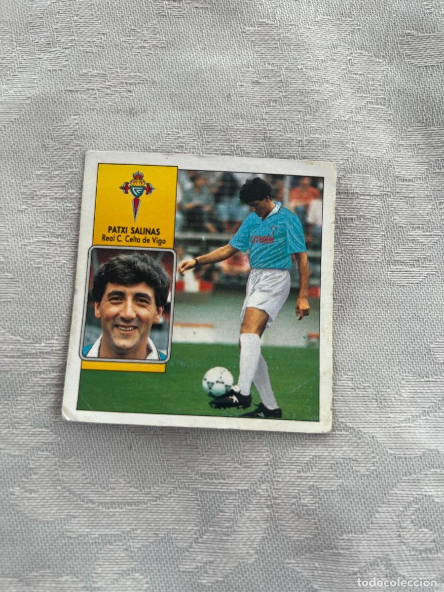 Cromos de f&uacute;tbol: PATXI SALINAS CELTA FICHAJE 34 LIGA ESTE 1992/93 92 93
