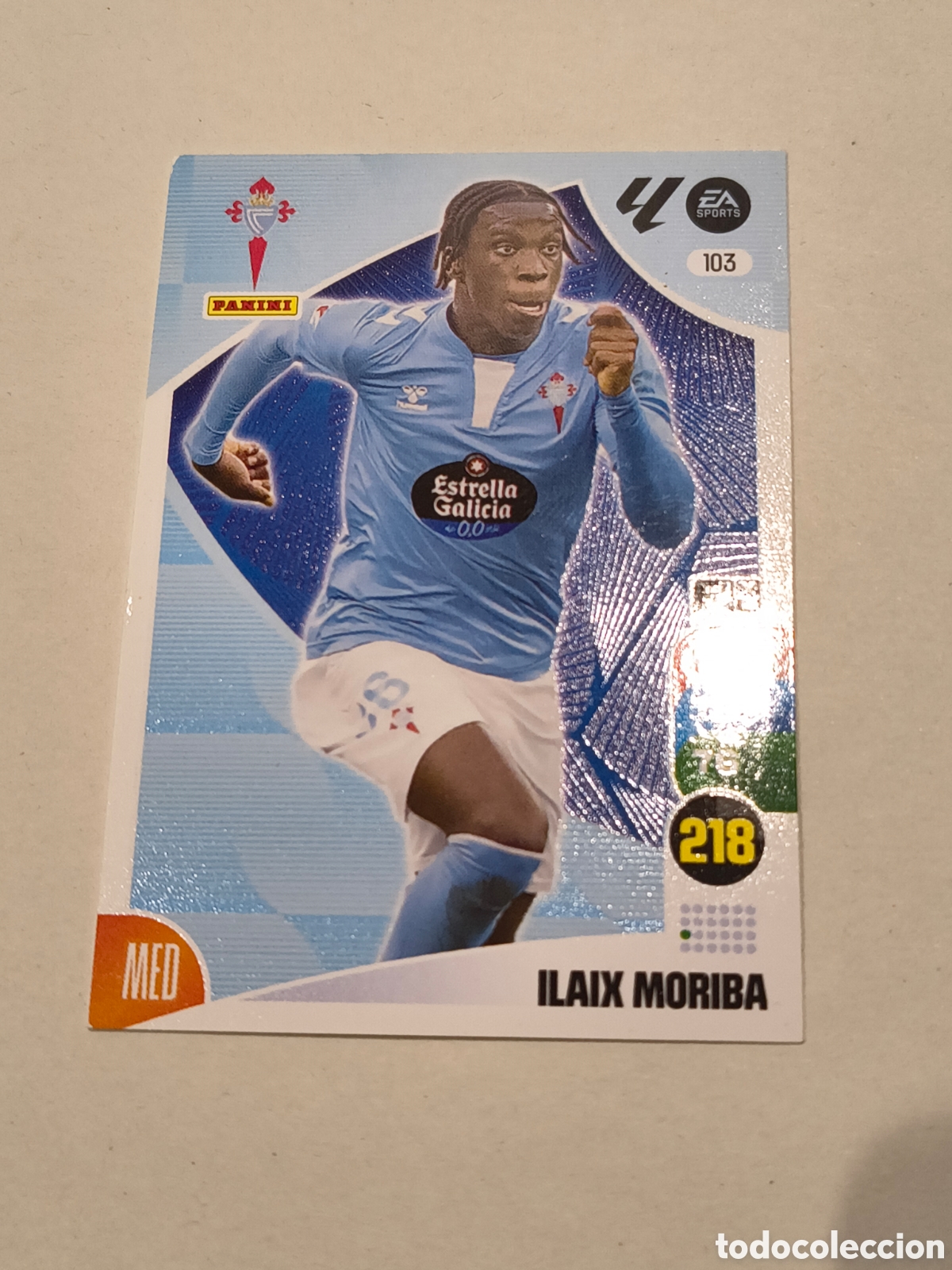 Cromos de Futebol: ADRENALYN XL 2024-25 CROMO 103, ILAIX MORIBA,CELTA