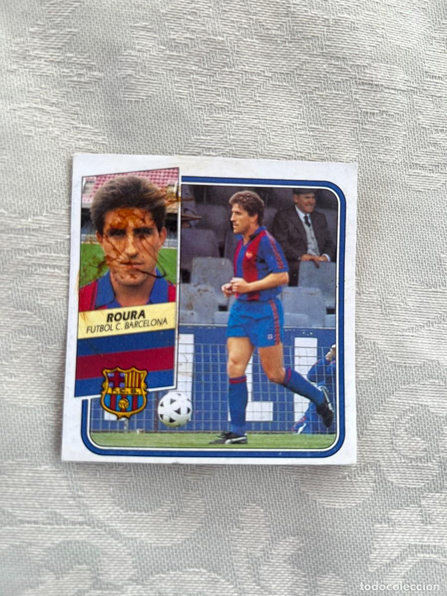 Cartes &agrave; collectionner de Football: ROURA F. C. BARCELONA BAJA LIGA ESTE 1989 1990 89 90