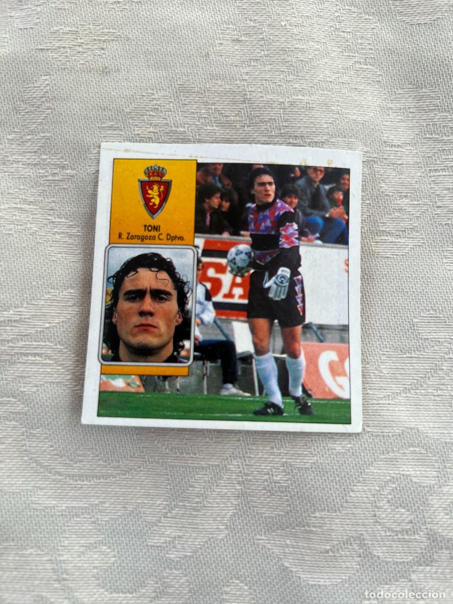 Cartes &agrave; collectionner de Football: FICHAJE N&ordm; 14 TONI REAL ZARAGOZA LIGA ESTE 1992 1993 92 93
