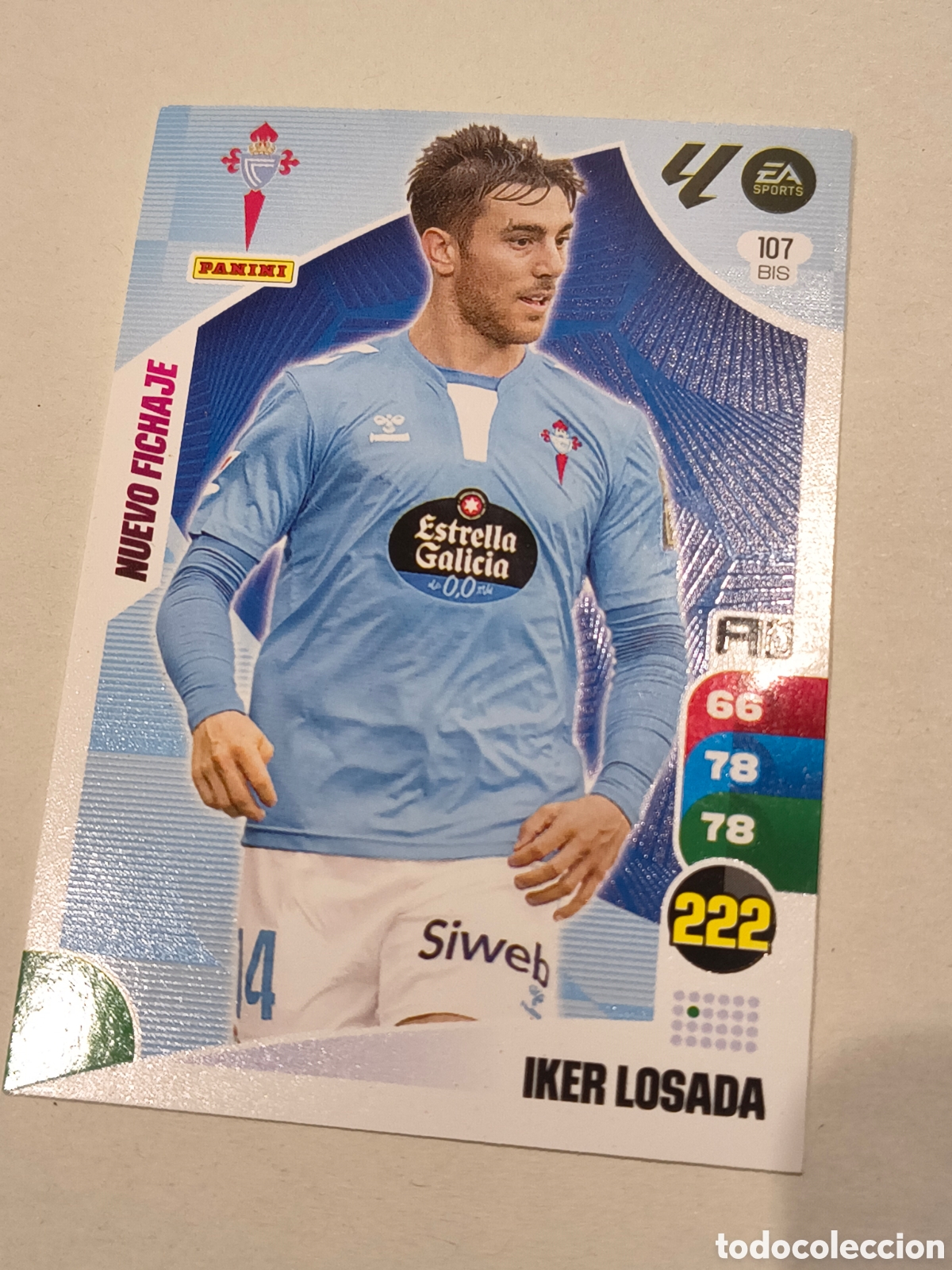 Cromos de Futebol: ADRENALYN XL 2024-25 CROMO 107 BIS, IKER LOSADA,CELTA