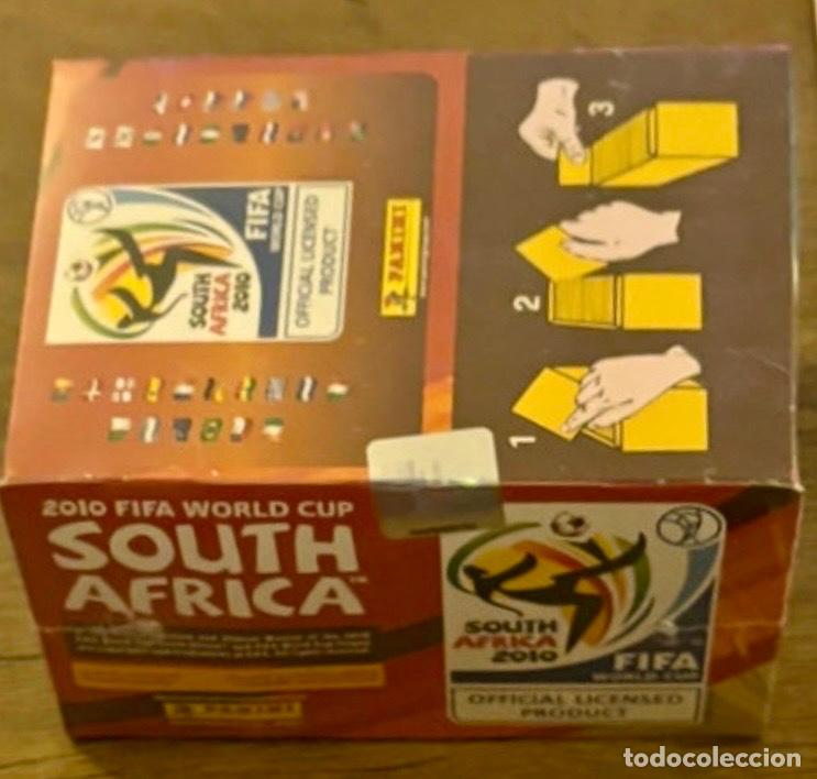 Cromos de f&uacute;tbol: Caja sellada Sud&aacute;frica 2010 panini