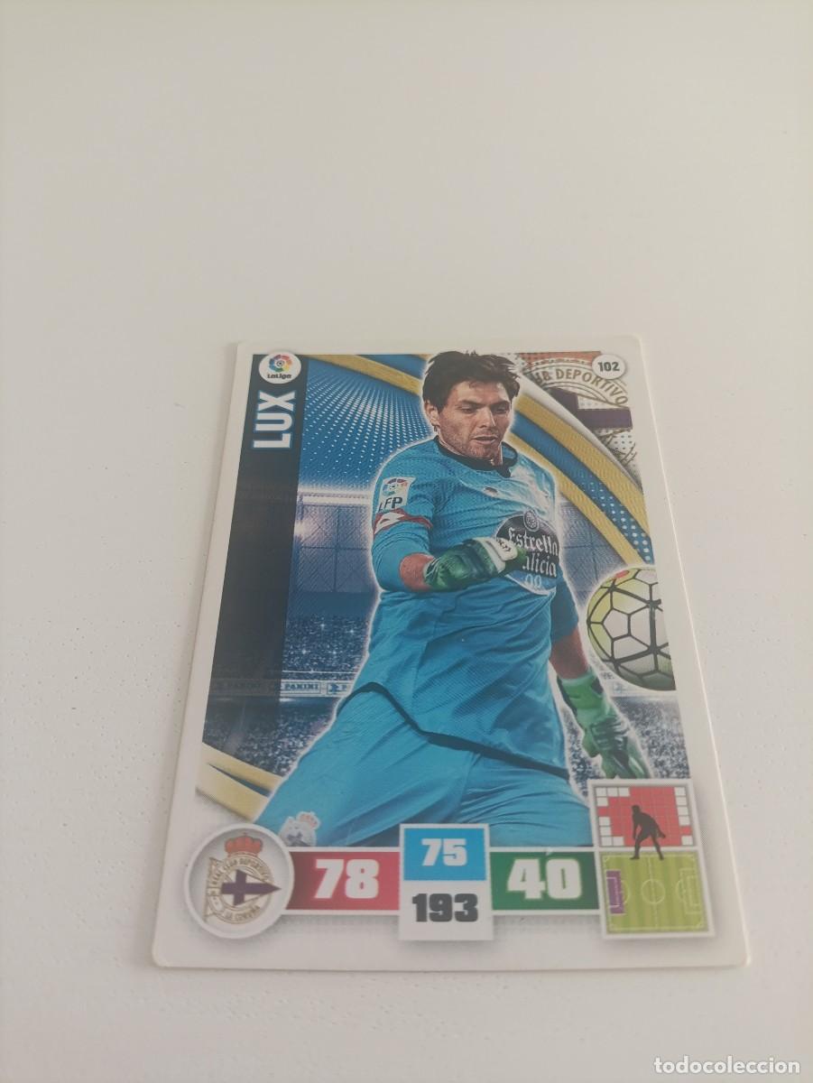 Cromos de f&uacute;tbol: Adrenalyn 2015/16 Lux Deportivo de la Coru&ntilde;a