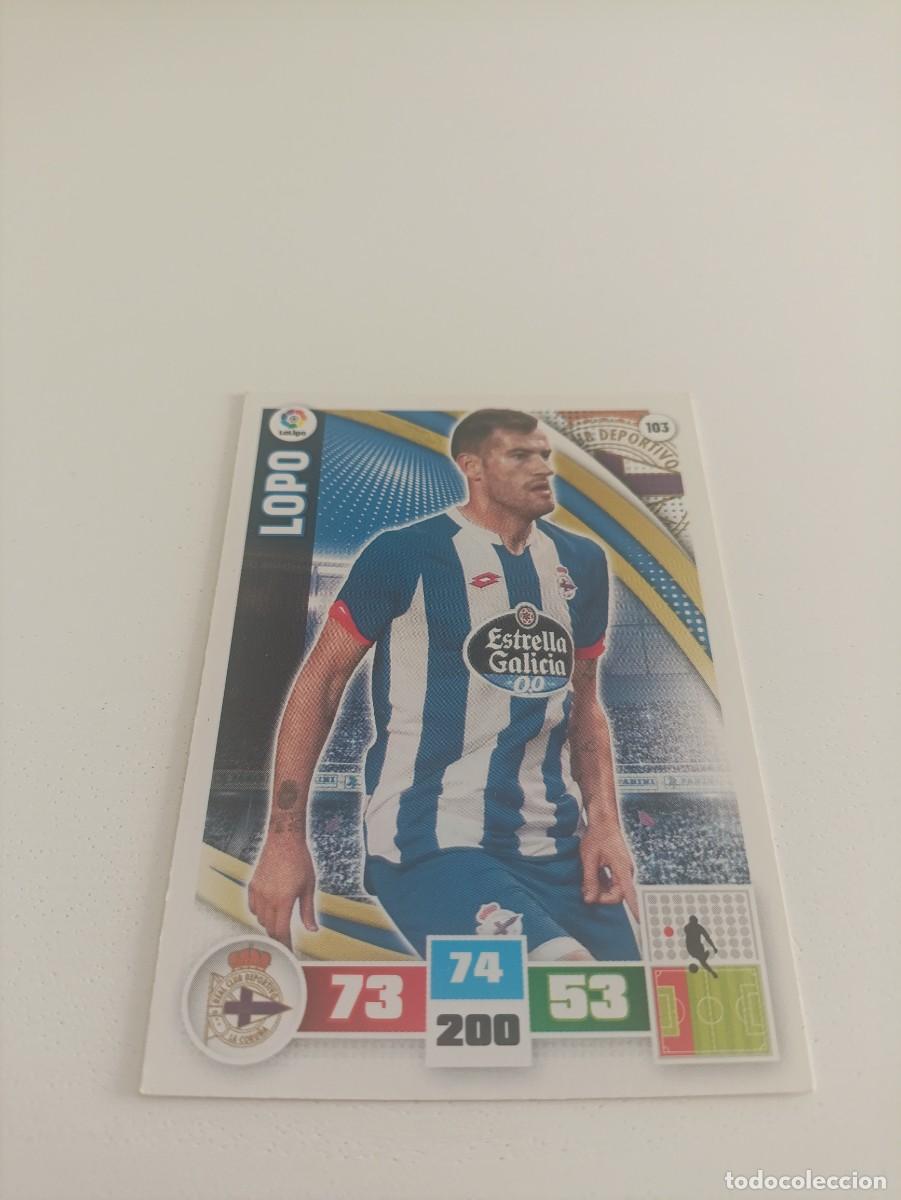 Cromos de f&uacute;tbol: Adrenalyn 2015/16 Lopo Deportivo de la Coru&ntilde;a