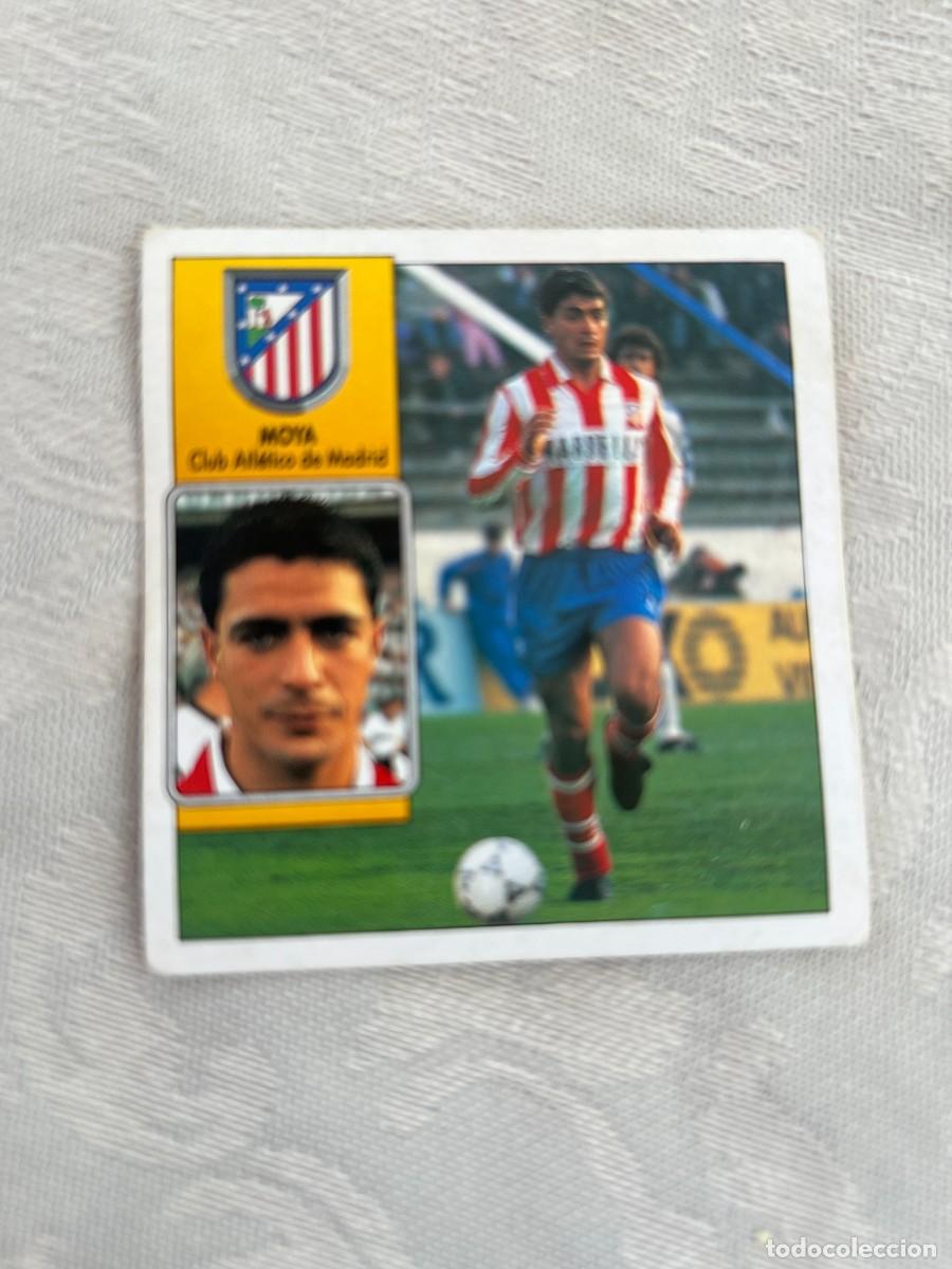 Cromos de f&uacute;tbol: MOYA AT MADRID SIN PEGAR LIGA ESTE 1989 1990 89 90