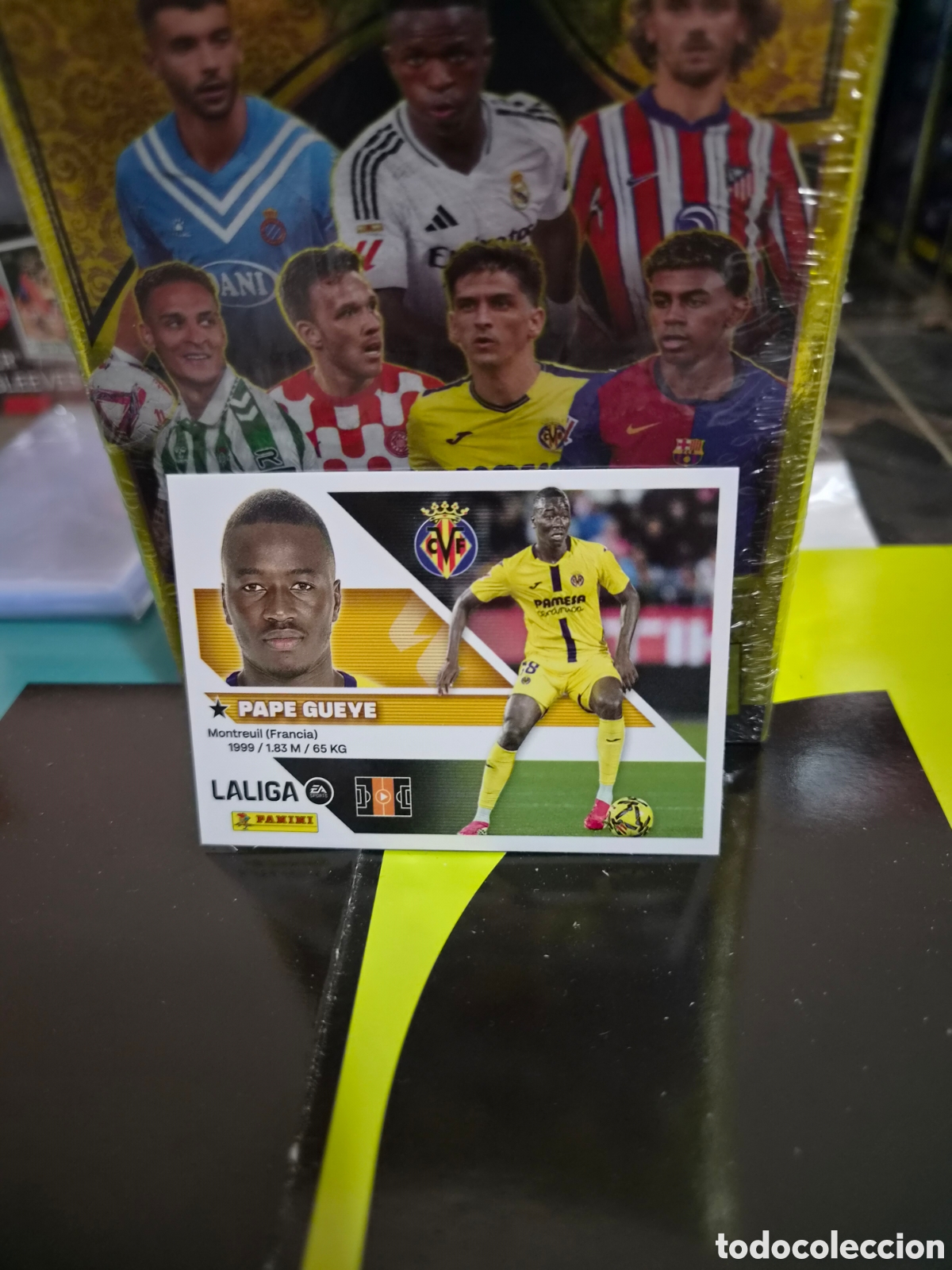 Cromos de f&uacute;tbol: N&deg;11 Villarreal Pape Gueye Liga Este 26/27